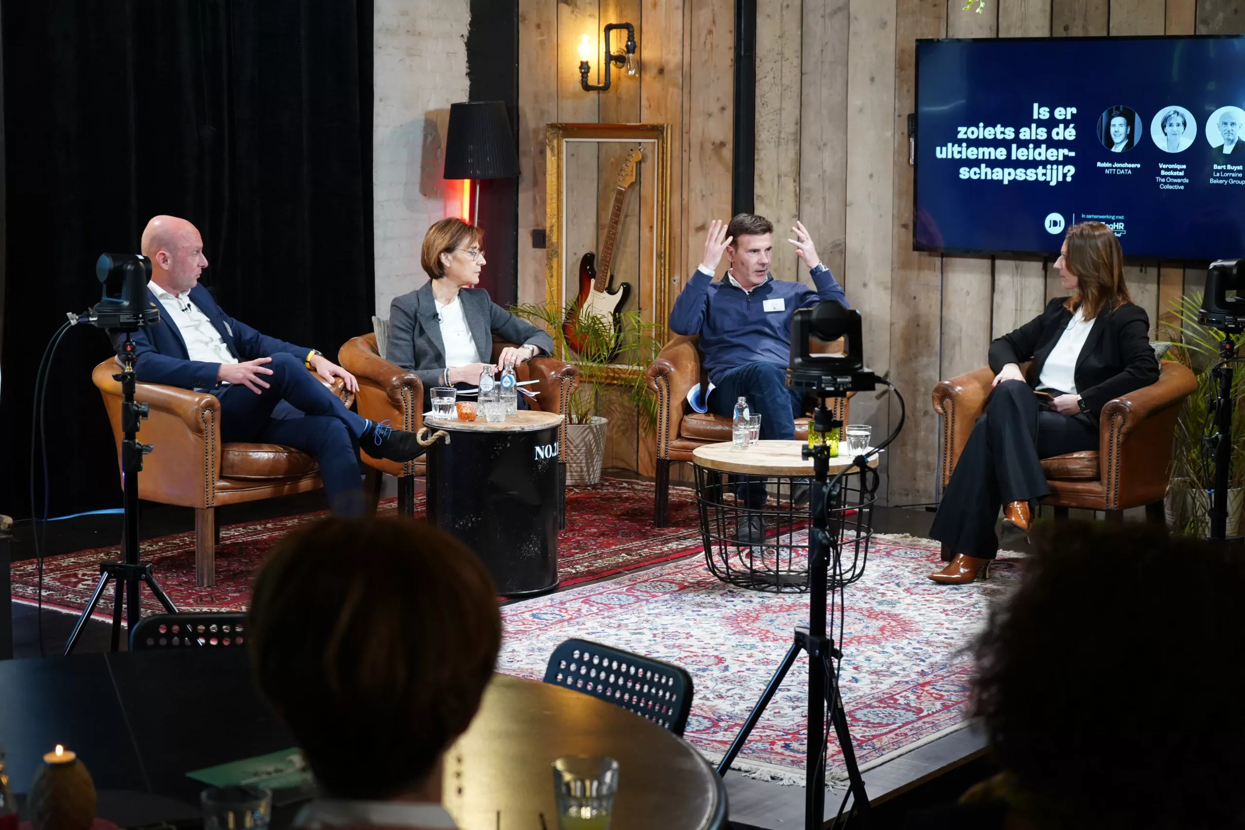 Panel over de ultieme leiderschapsstijl op het CEOxHR-event van JDI.